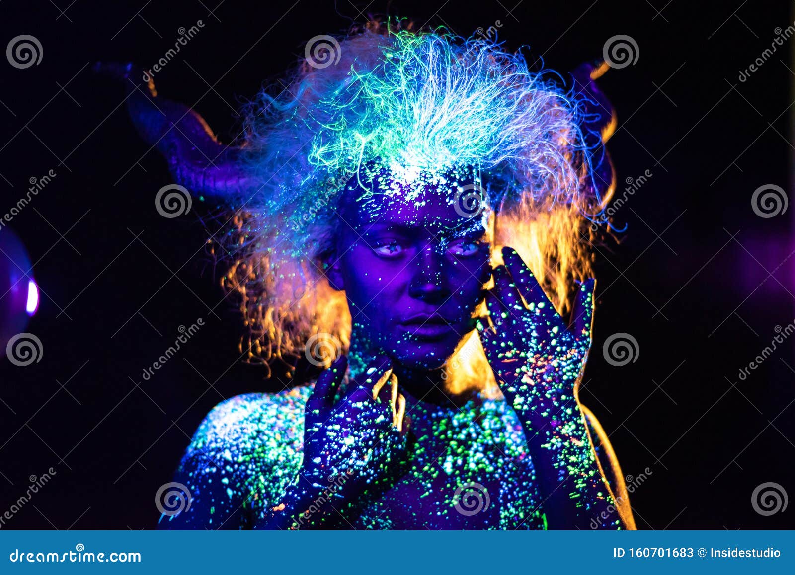 1,343 Uv Body Paint Stock Photos - Free & Royalty-Free Stock Photos from  Dreamstime