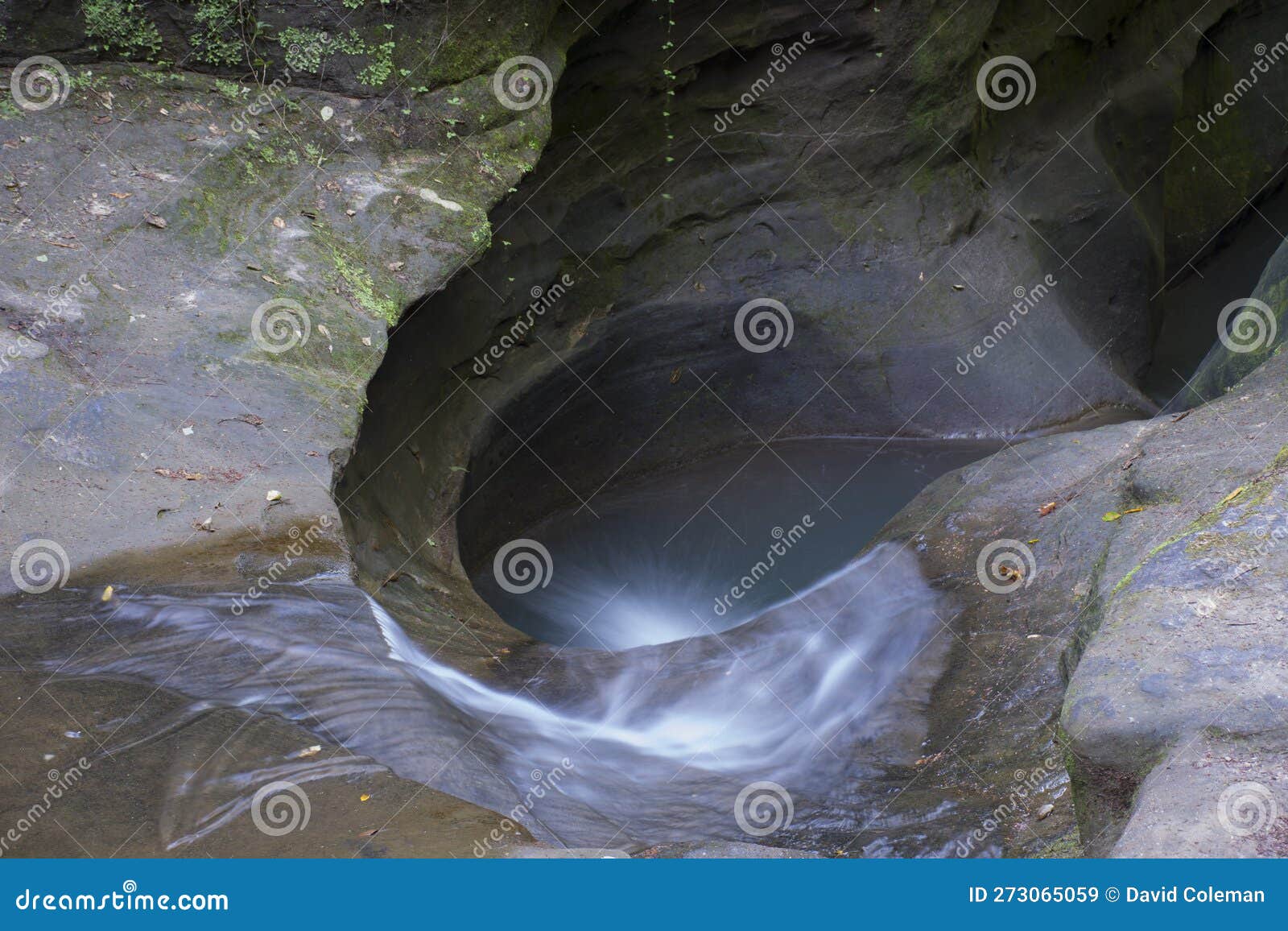 Devil s bathtub stock image. Image of solid, hocking 273065059