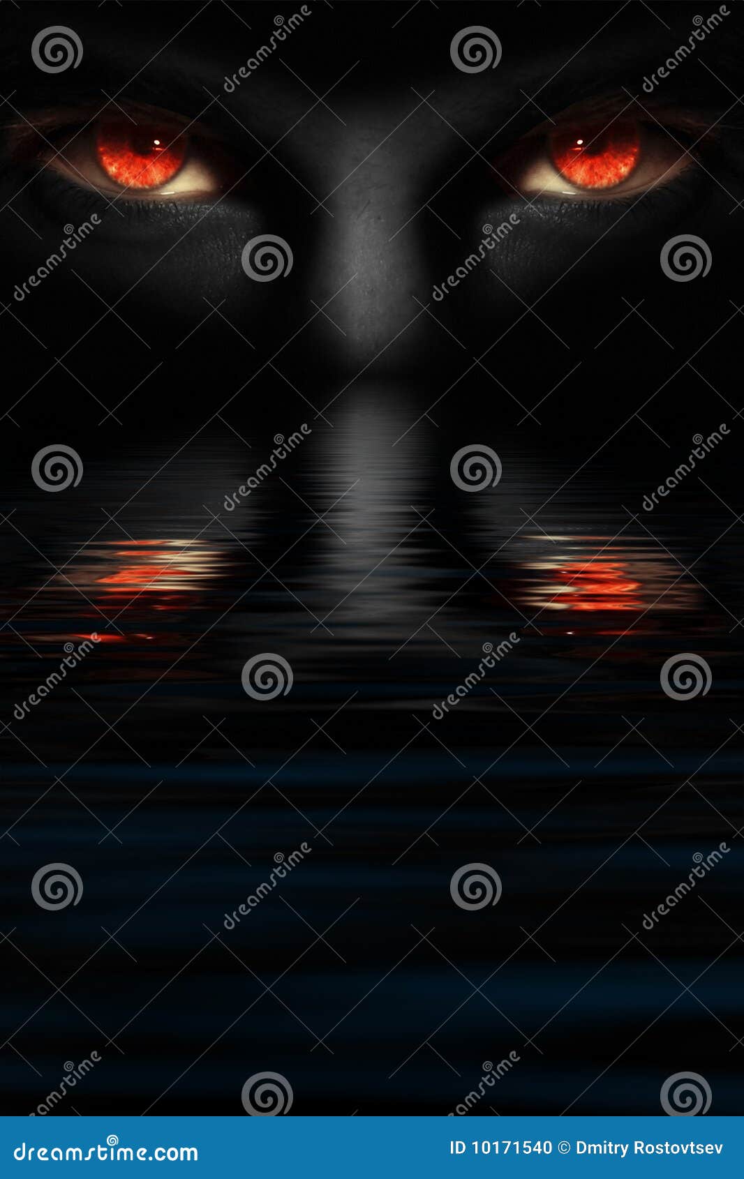 Devil s stock photo. Image of background, water 10171540