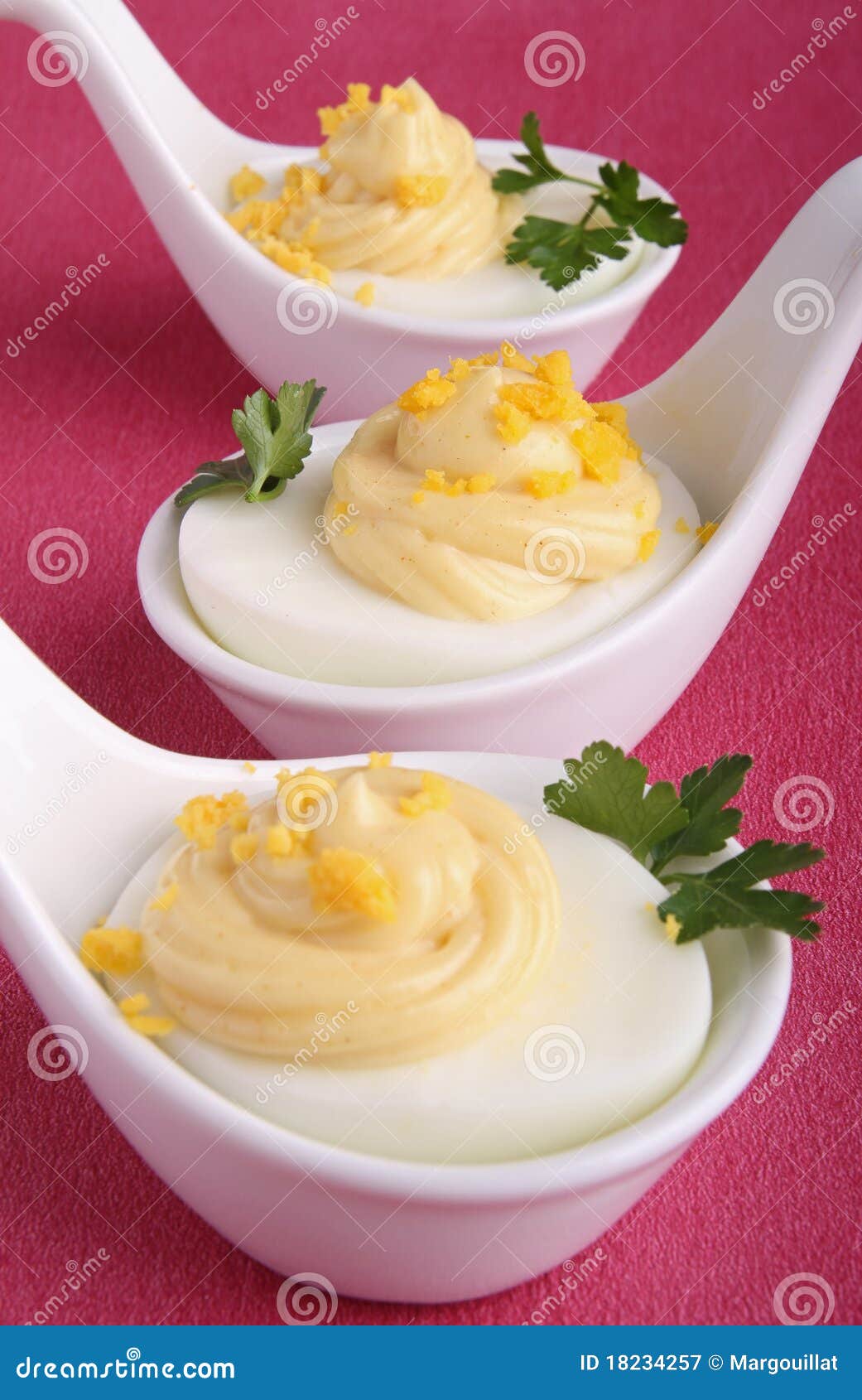 Deviled egg stock image. Image of buffet, snack, food 18234257