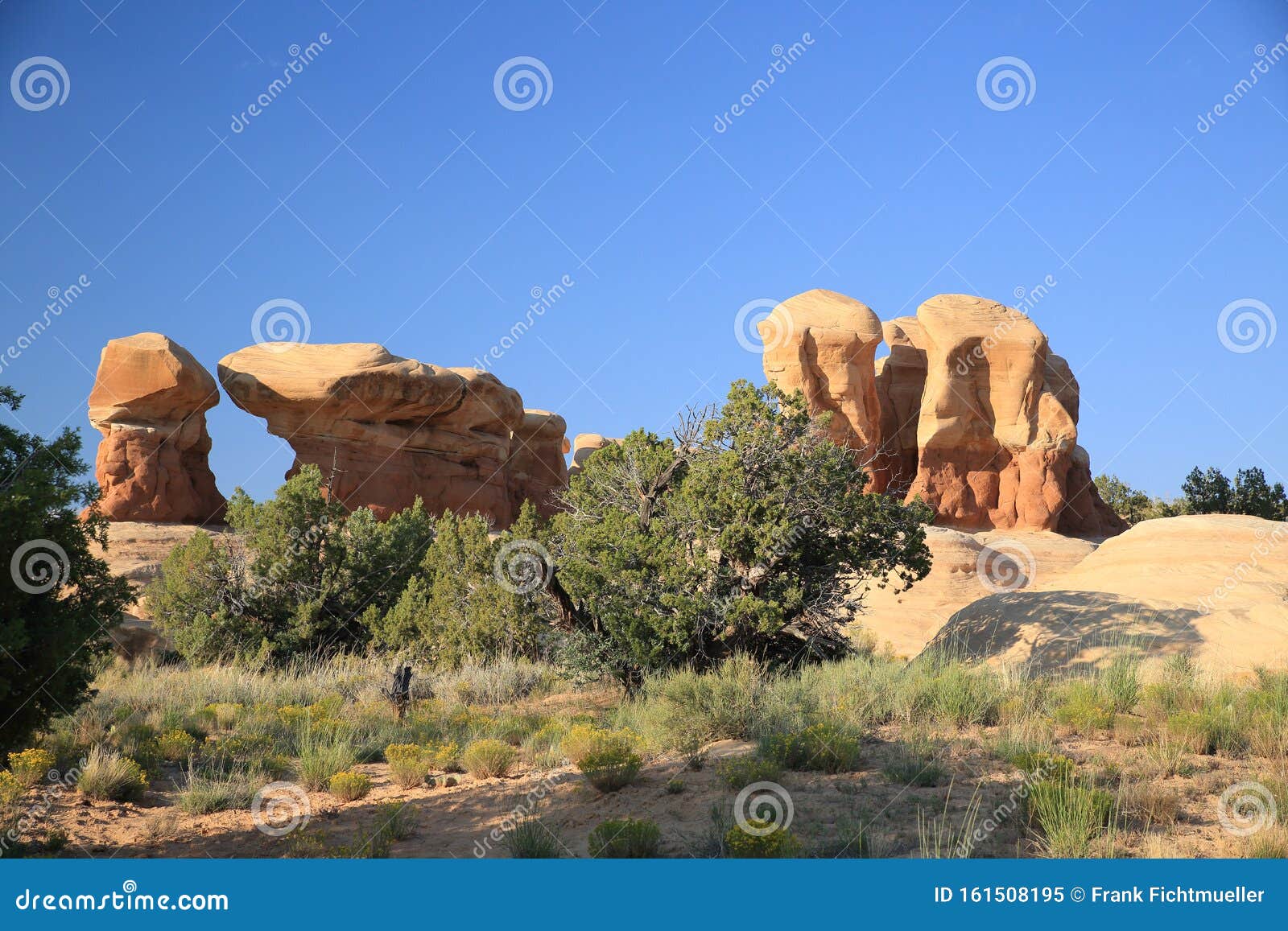 Devils Garden In Grand Staircase Escalante National Monument In