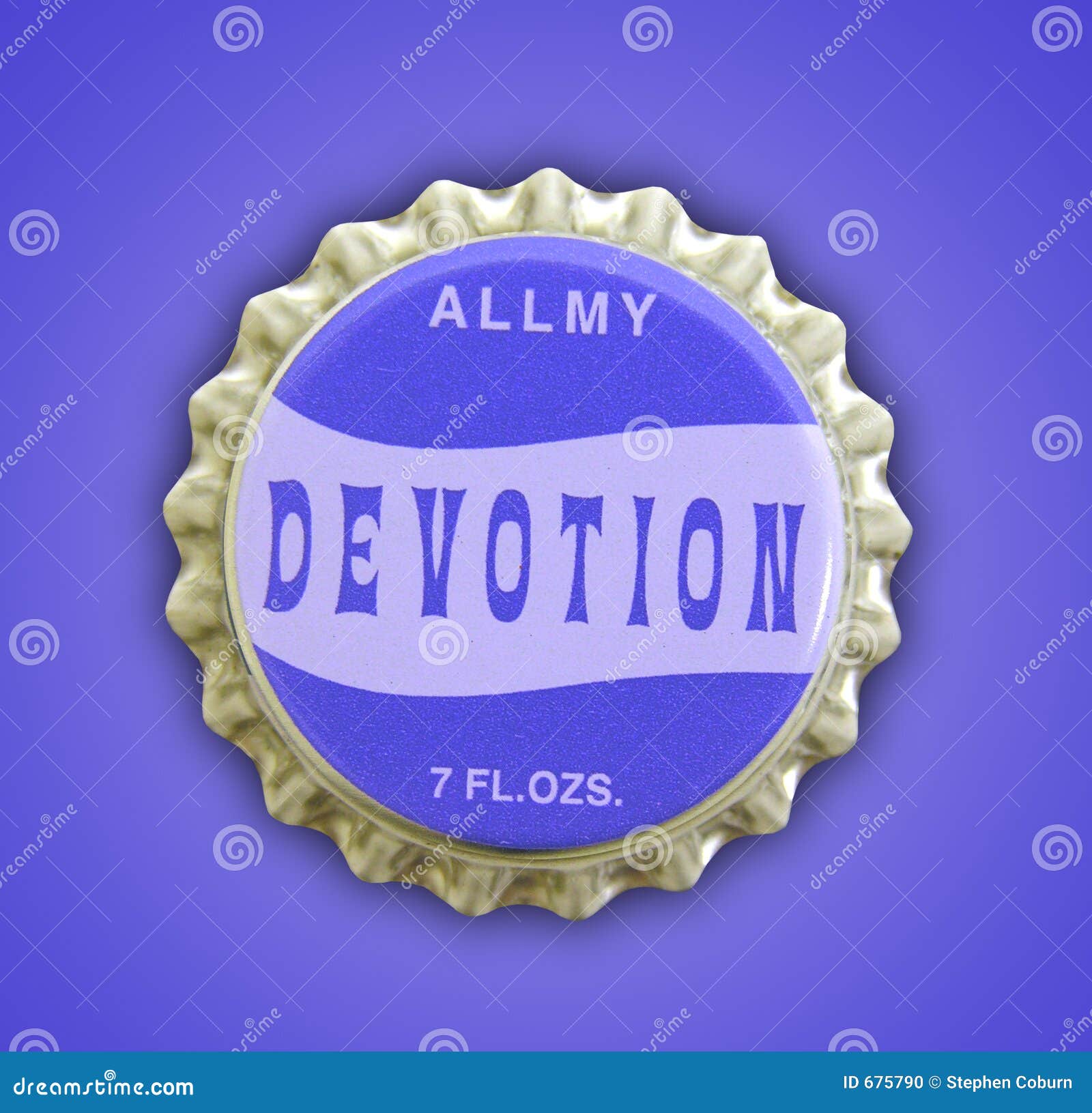 devotion themed bottlecap