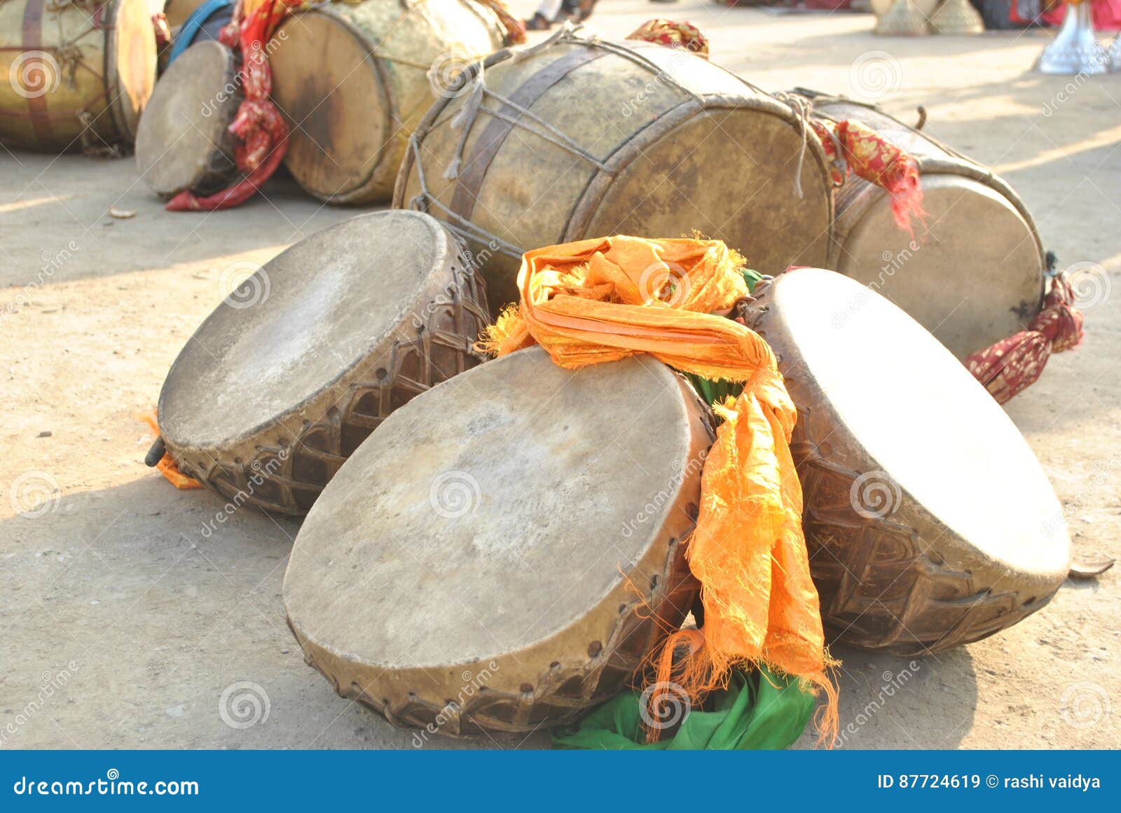 Dhol himachali drums stock image. Image of drums, himachali 87724619