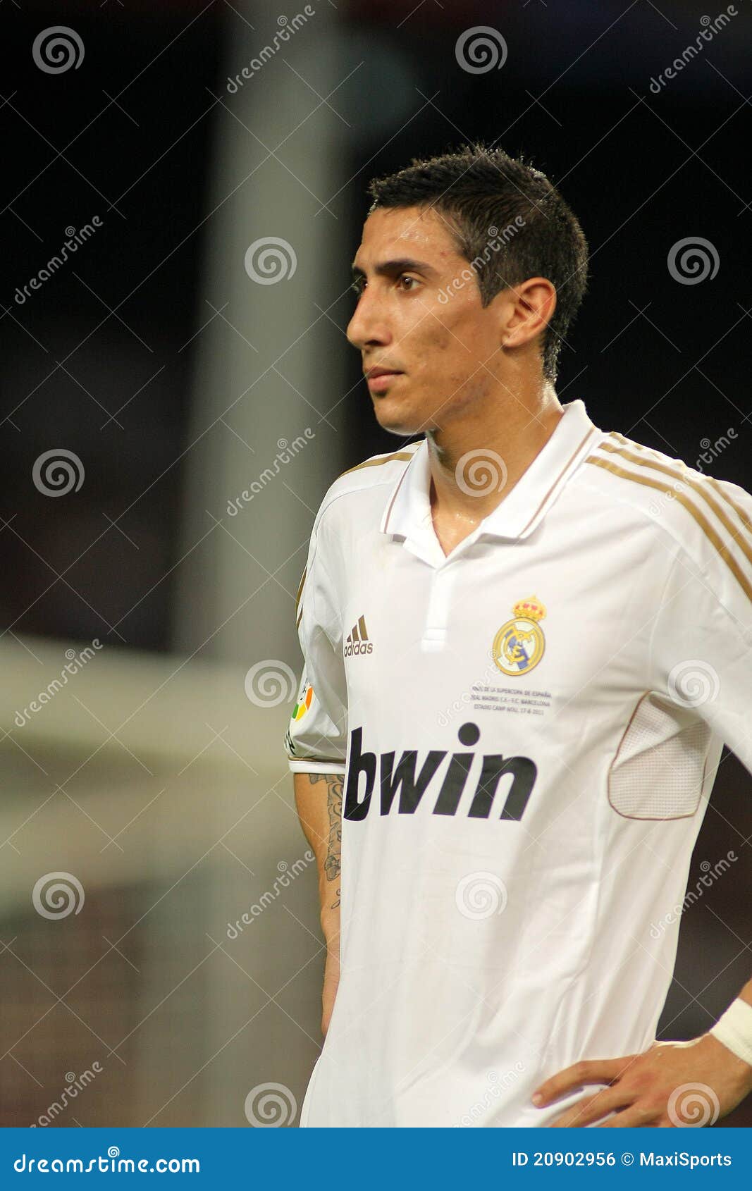 Di Maria de Real Madrid foto editorial. Imagem de madri - 20902956