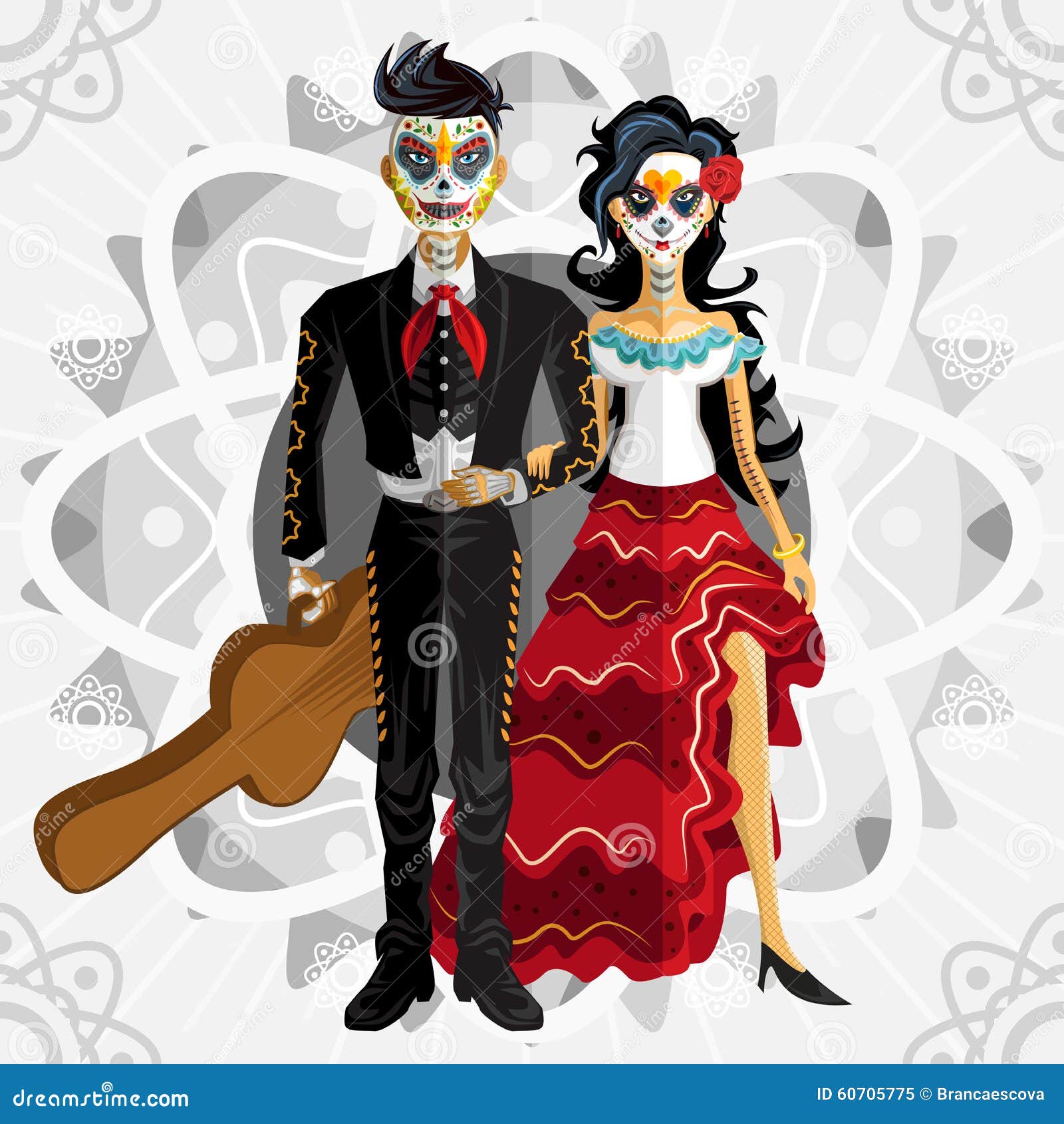 dia de los muertos day of the dead bride