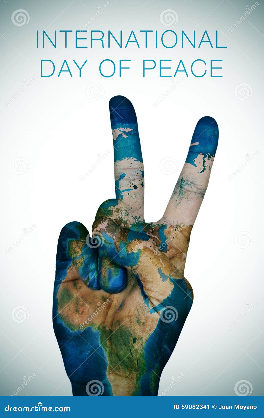 Dia Internacional Da Paz Mapa Da Terra Fornecido Pela Nasa