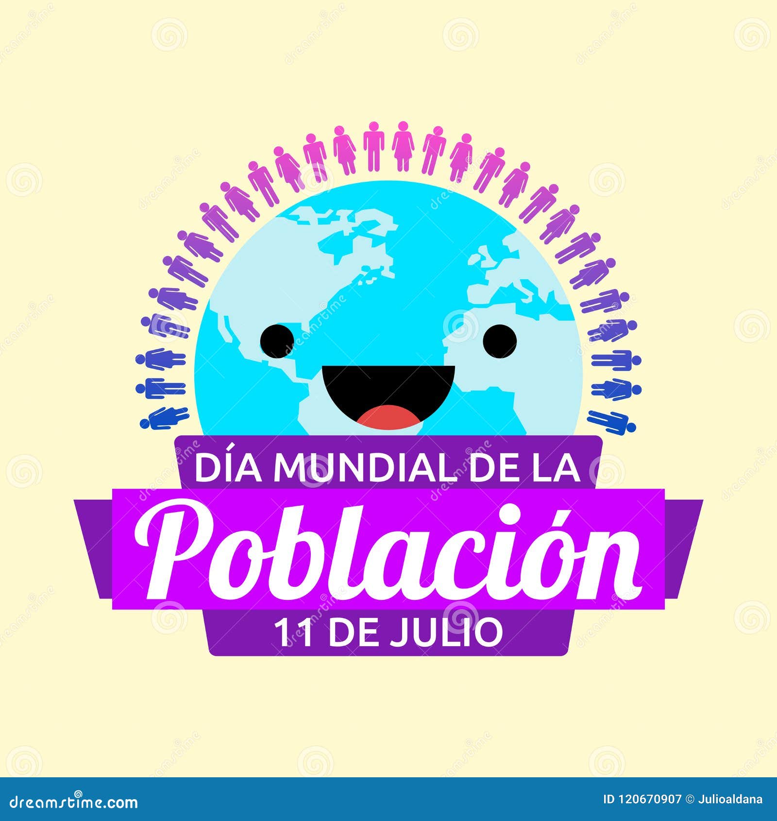 dia mundial de la poblacion, world population day spanish text