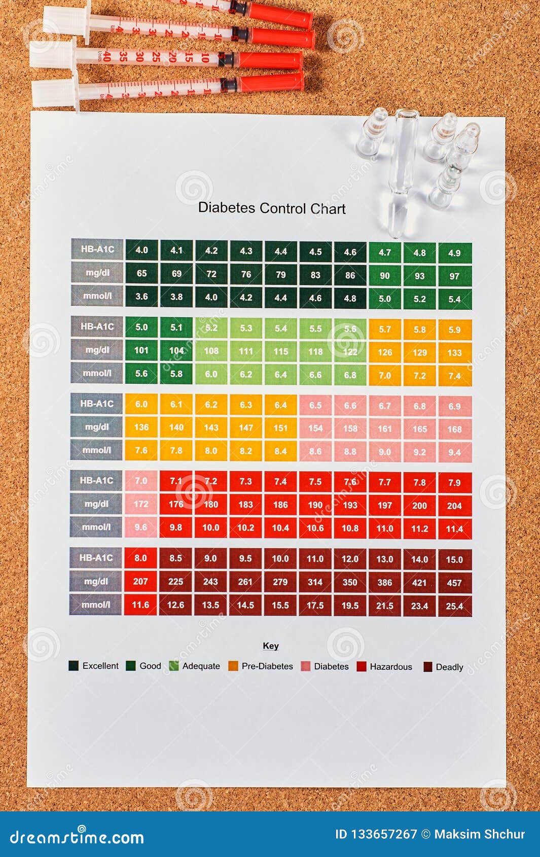 Diabetes Control Chart