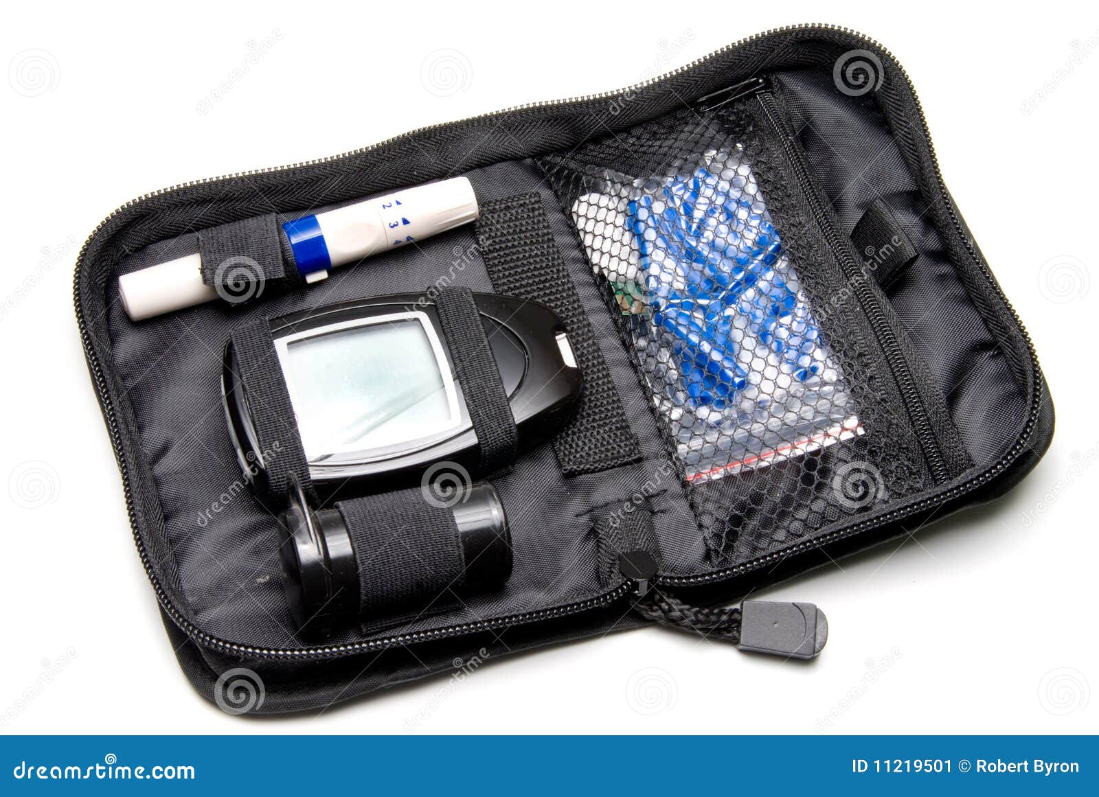 Diabetes Kit stock image. Image of test, patient, checking 11219501