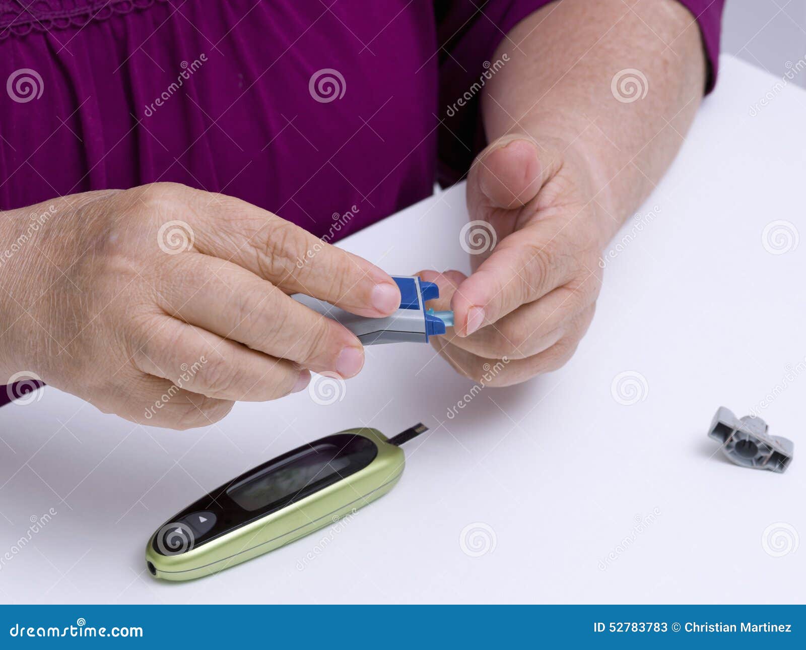 Diabetes stock image. Image of analyzing, finger, horizontal 52783783