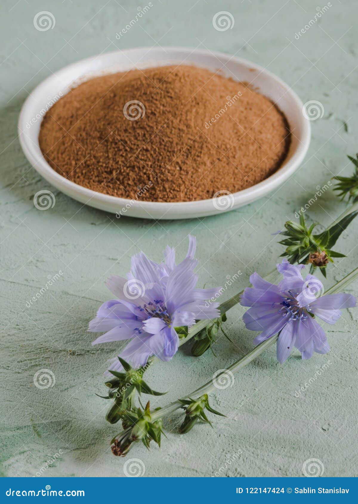 Diabetic Coffee with Chicory. Alternative Replacement for Black Coffee