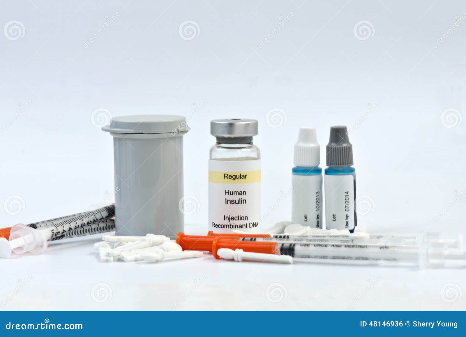 Diabetic Testing Supplies Stock Photo Image 48146936 in Free Diabetic Testing Supplies pertaining to Warm