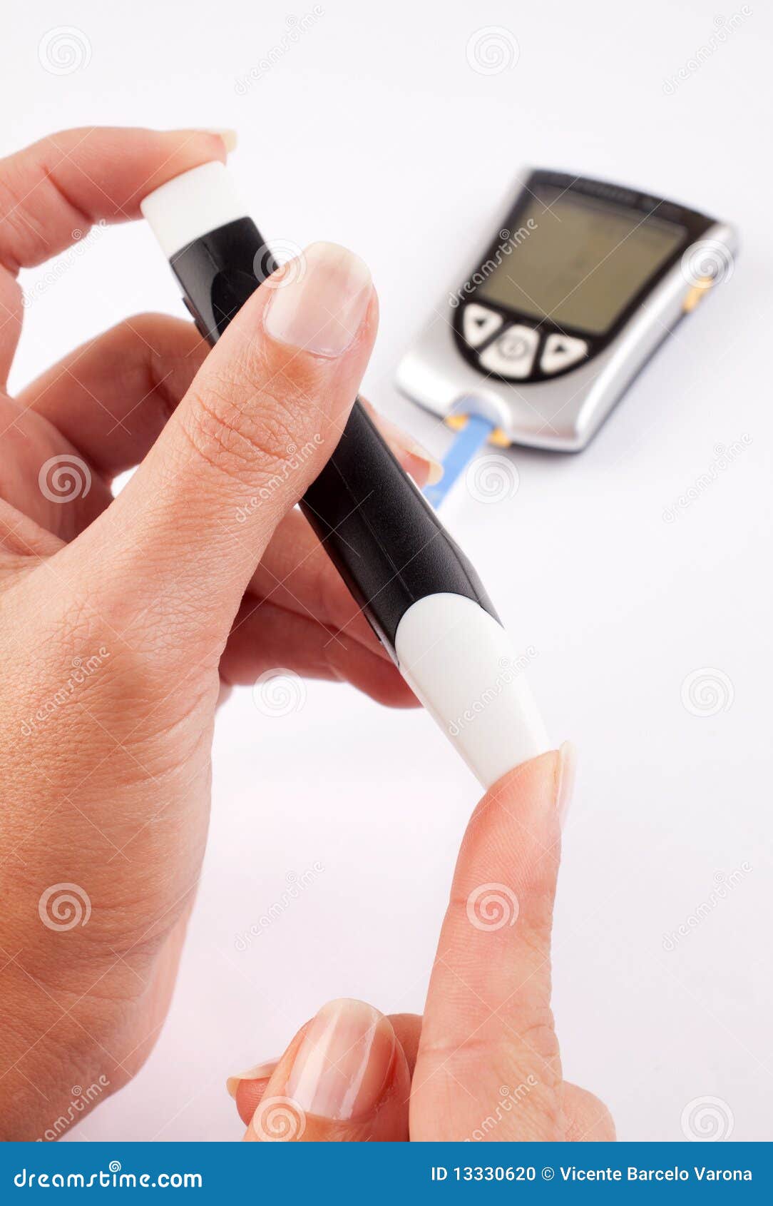 diabetic woman