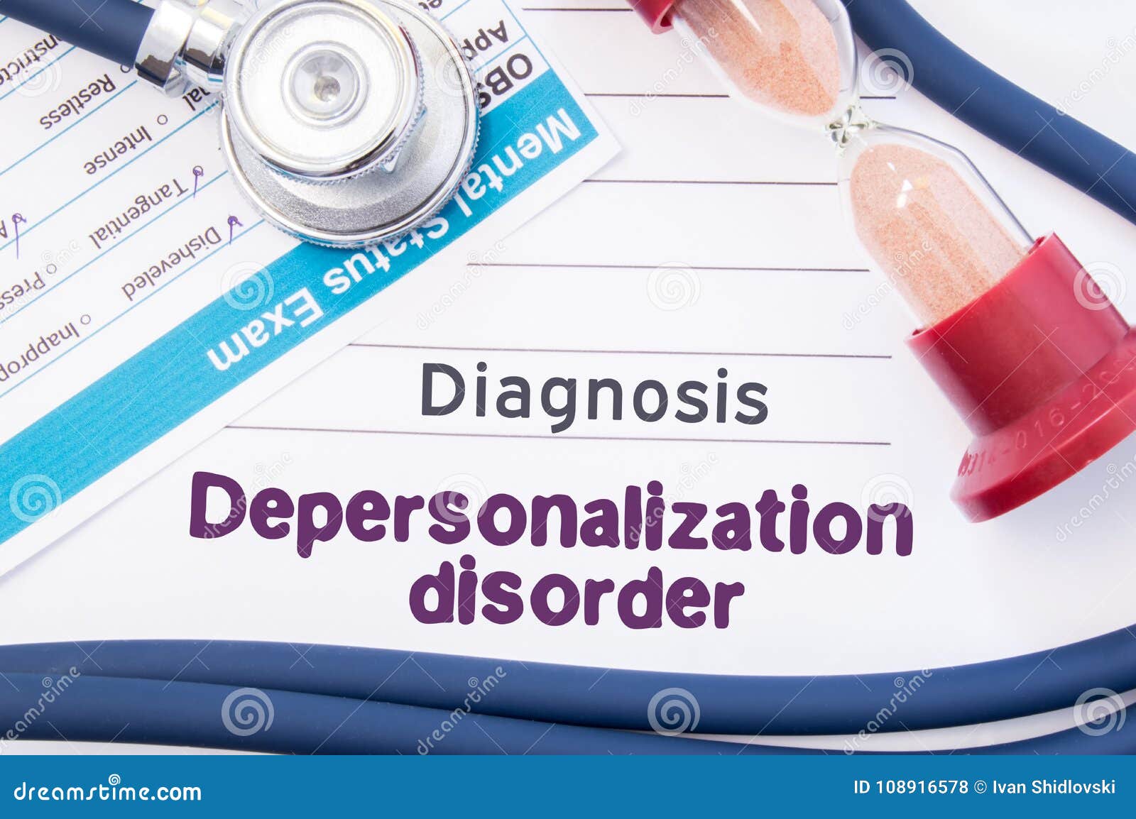 Disorder depersonalization Depersonalization Symptoms: