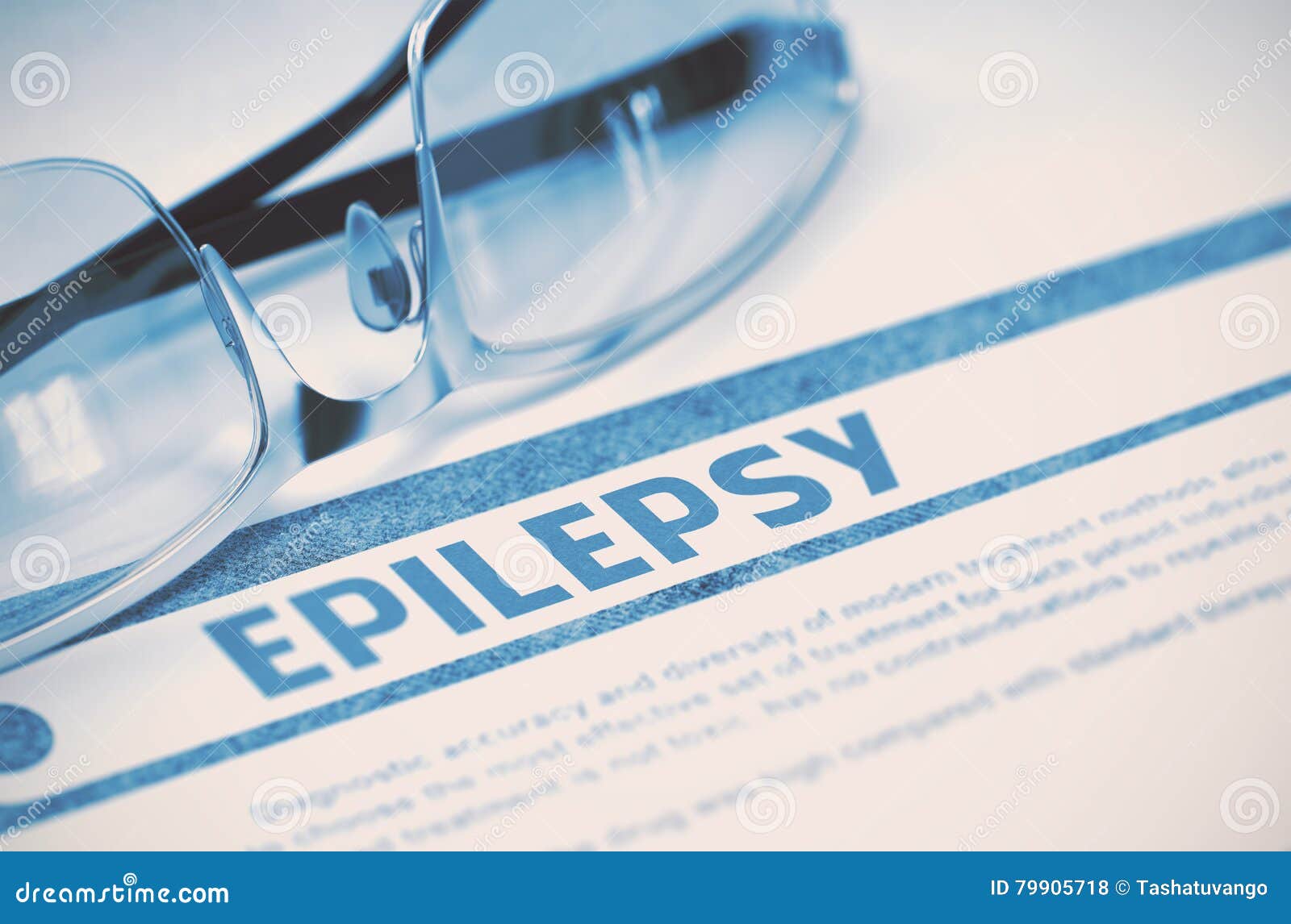 diagnosis - epilepsy. medical concept. 3d .