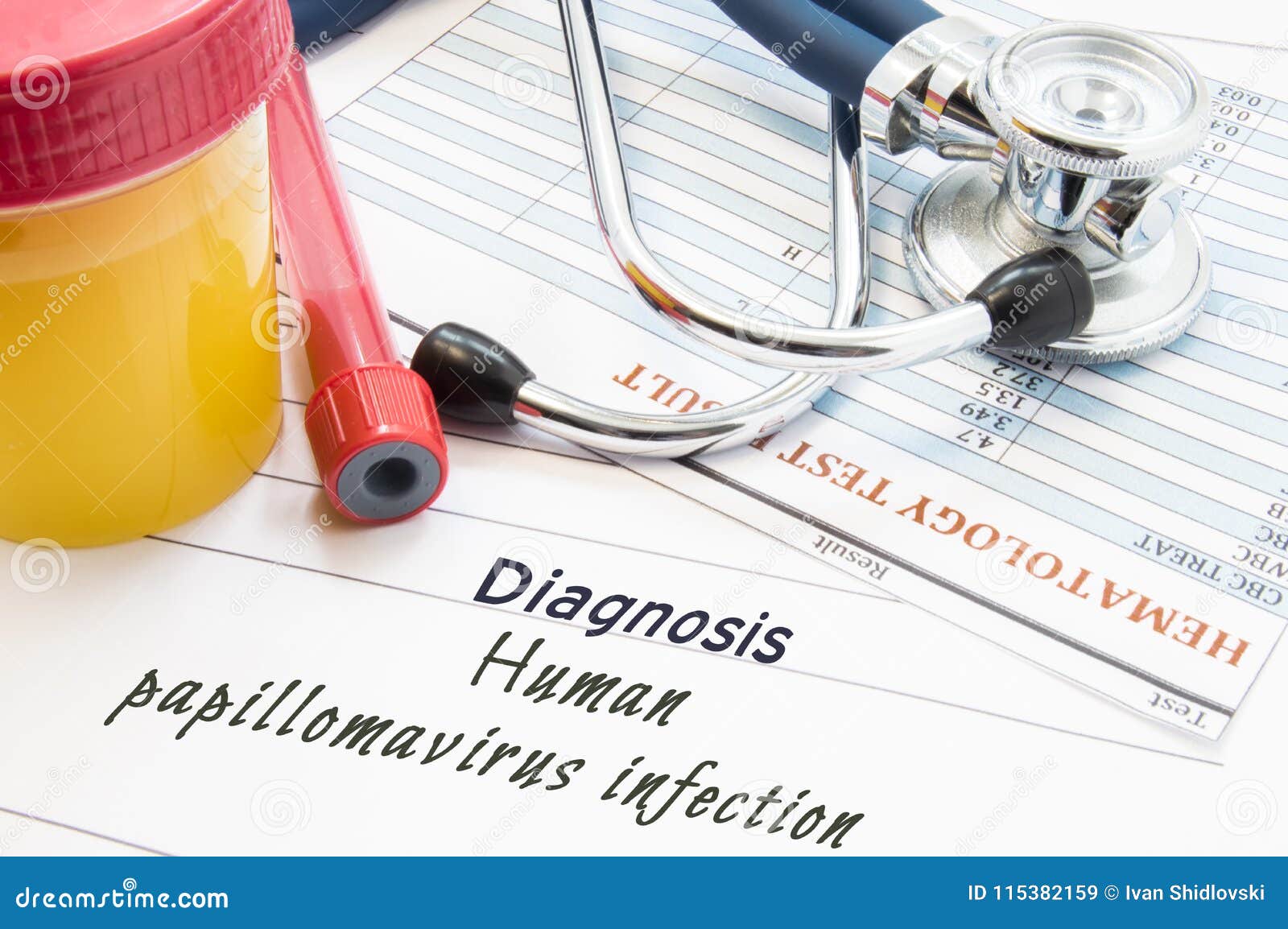 diagnosis of papillomavirus)