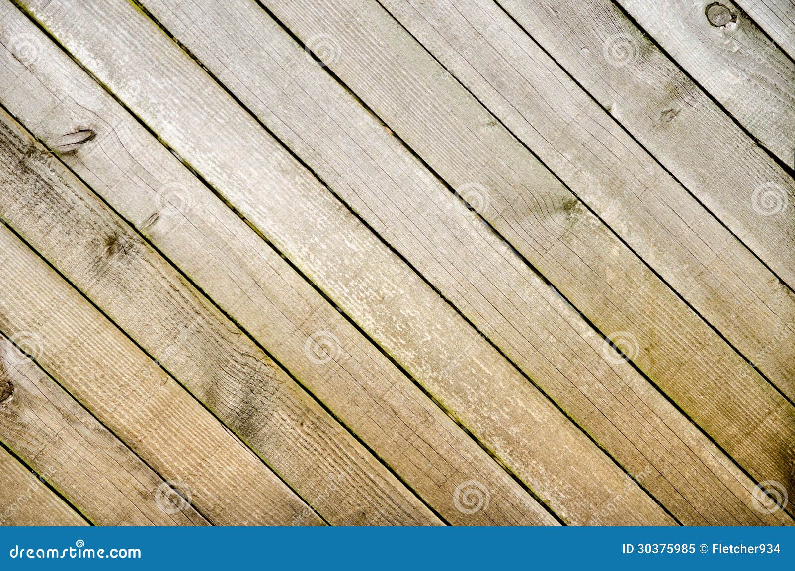 Diagonal Wooden Planks Texture Stock Image 33909379