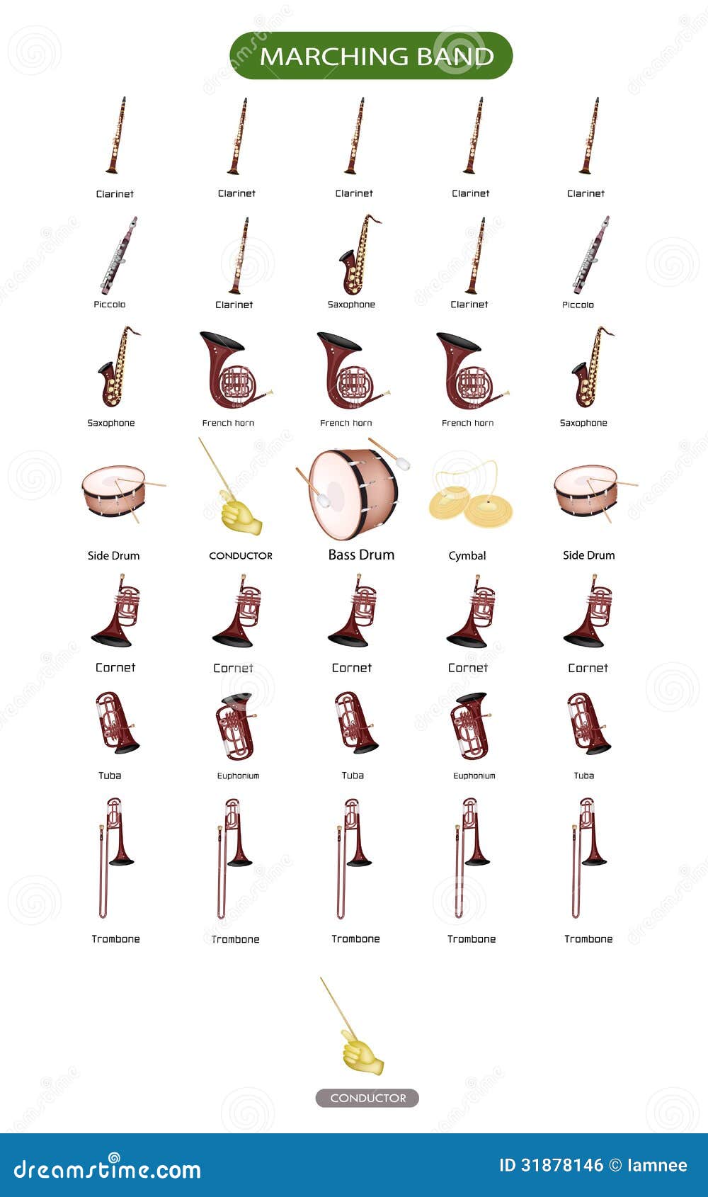 Marching Band Instruments  