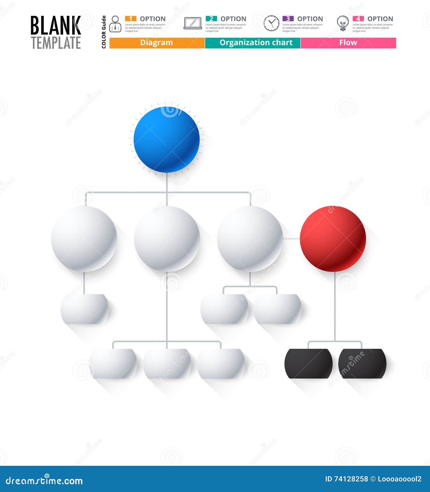 Color Organization Chart