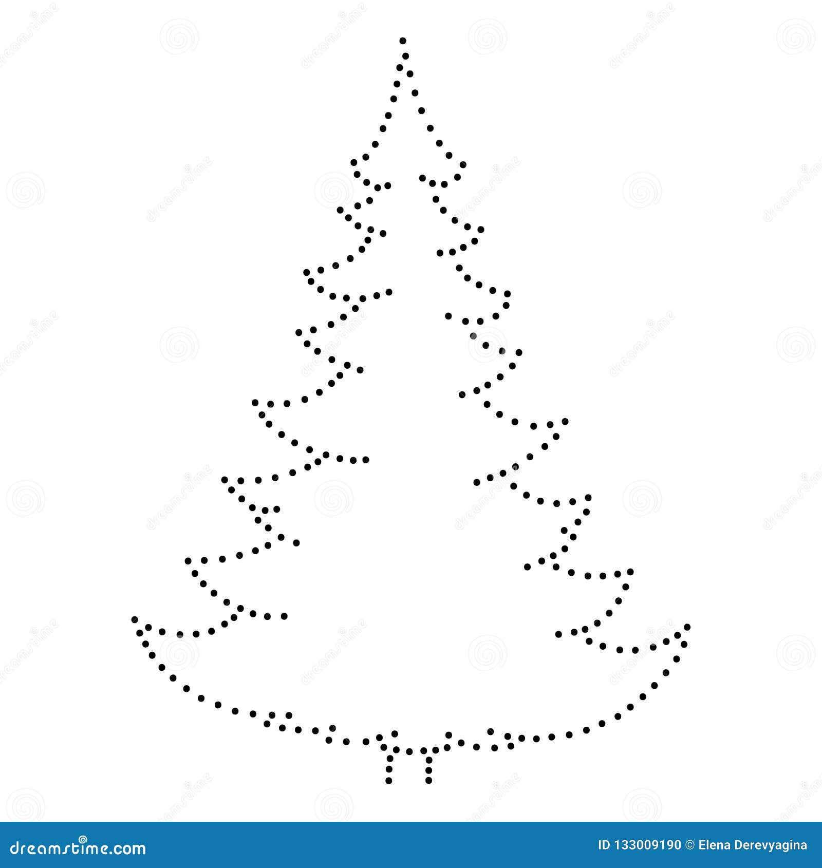 Diagrama Esquemático Del Extracto De La Decoración Del árbol De Navidad Y  De La Feliz Año Nuevo Stock de ilustración - Ilustración de puntas,  conecte: 133009190