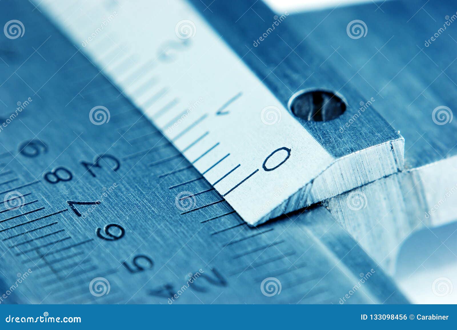 Dial vernier calipers stock photo. Image of mechanical 133098456