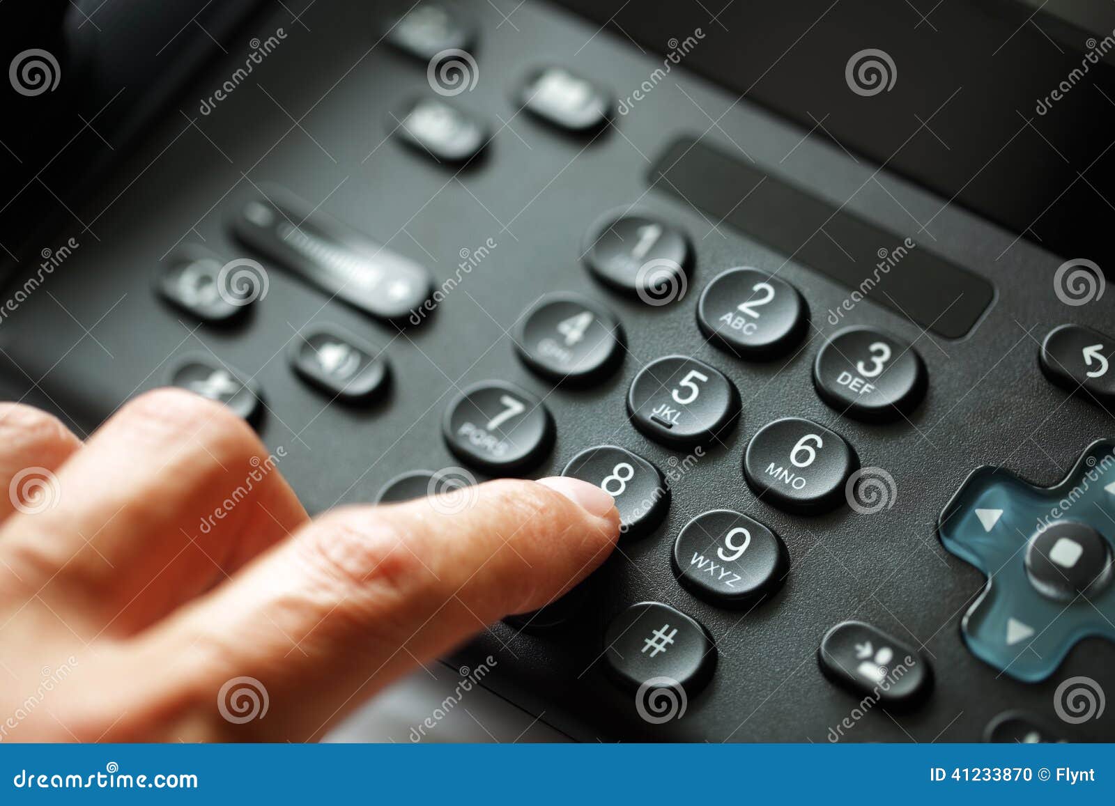 dialing telephone keypad