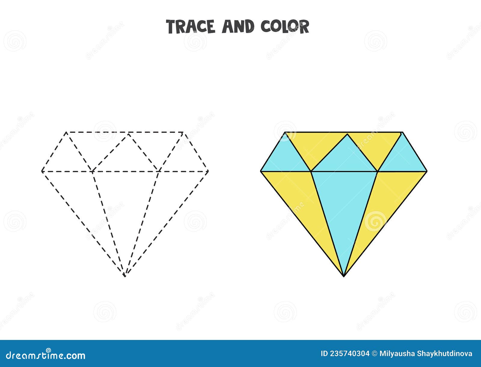 Dibujos para colorear de diamantes imprimibles gratis para todas