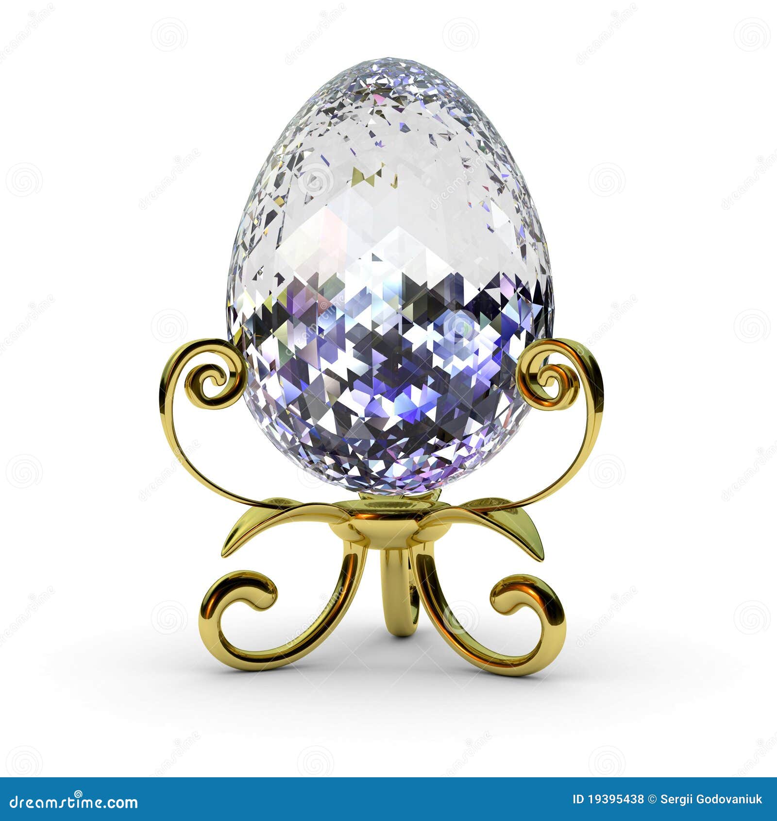 Diamond Egg Royalty Free Stock Photos Image 19395438