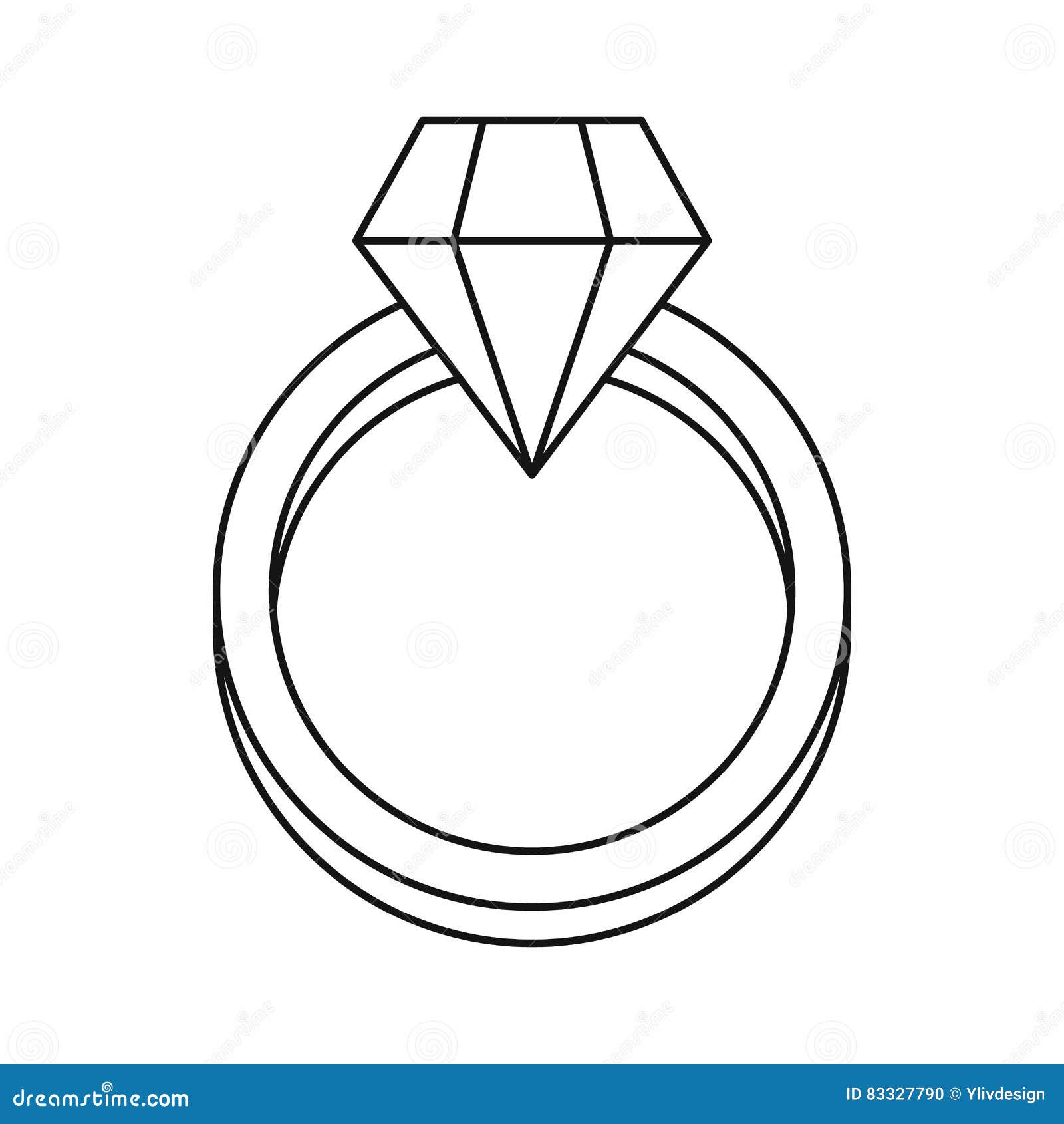 Diamond Ring Icon — TADMINT — Design Resources and Merchandise for Creatives