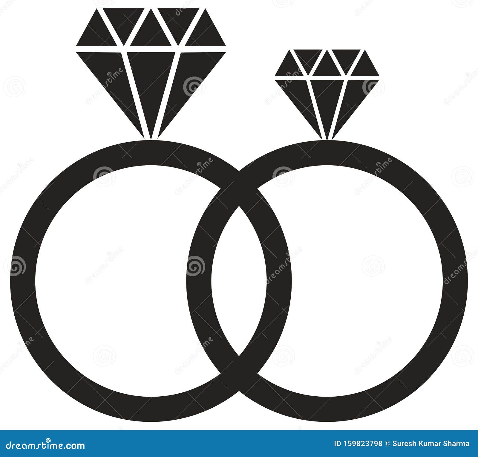 a simple Ring logo or icon design 5068755 Vector Art at Vecteezy