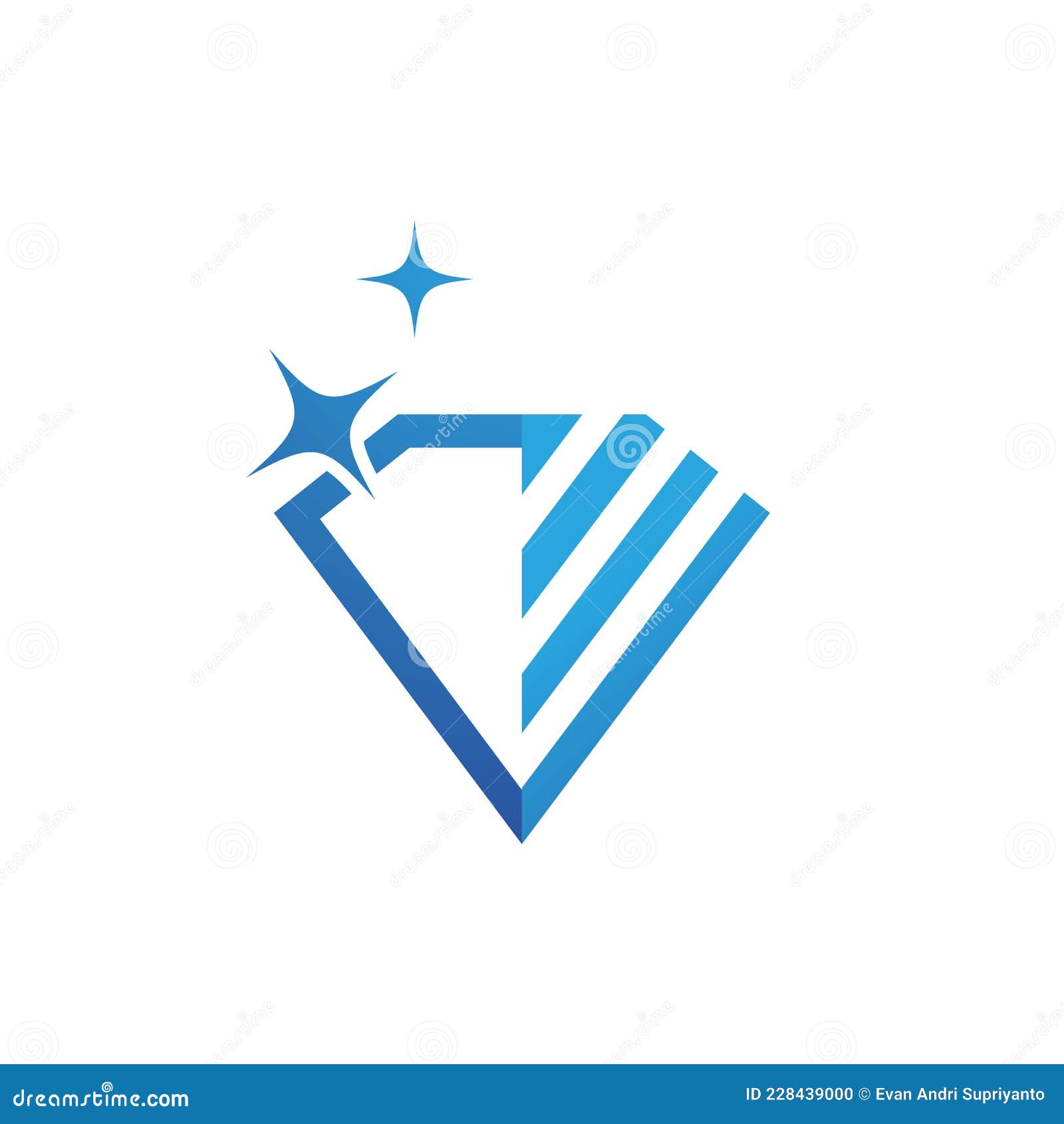 Diamond Logo Template Vector Icon Illustration Design Stock Vector