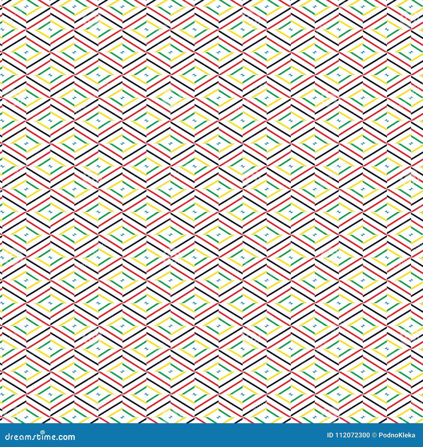 Diamond Rhombus Plaid Pattern Background Colorido Abstrato Original