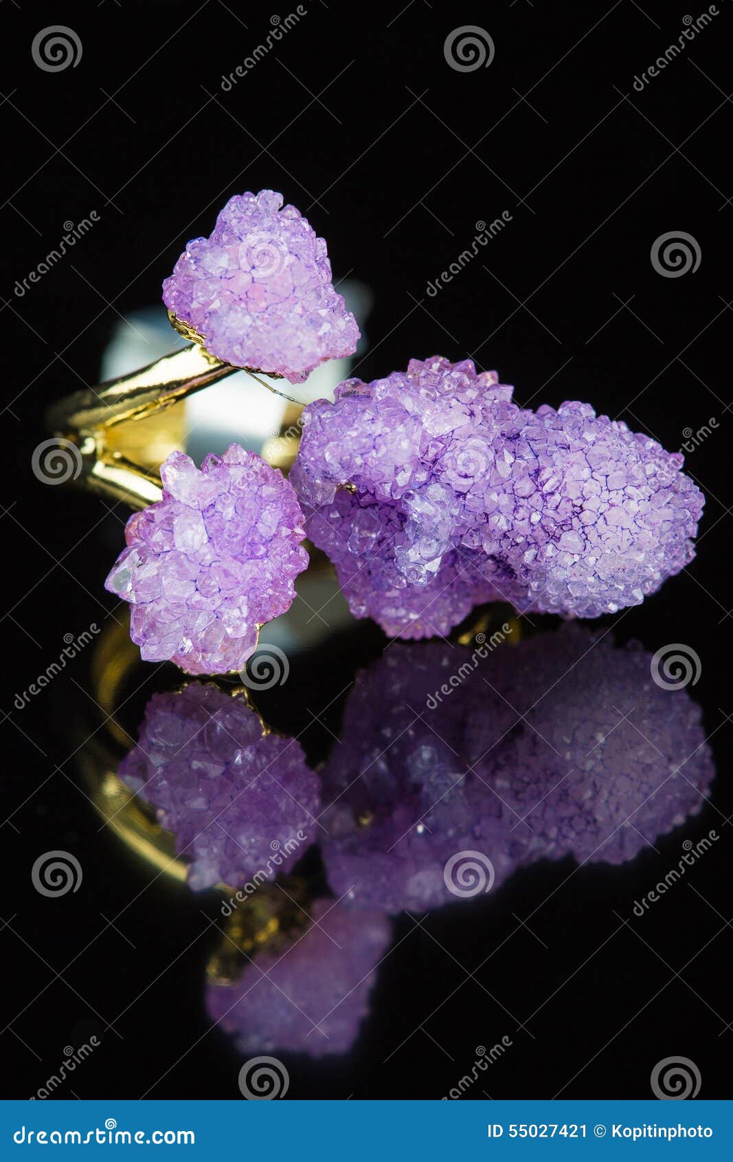 Diamond Ring in Black Background Stock Image Image of accessories