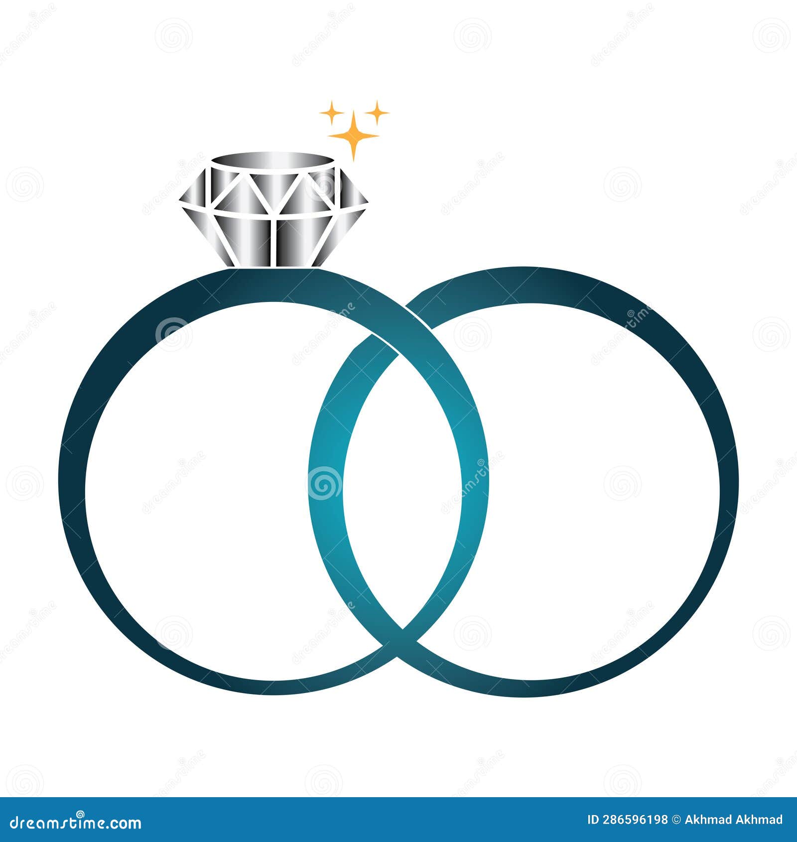 Diamond Ring icon stock vector. Illustration of round 286596198