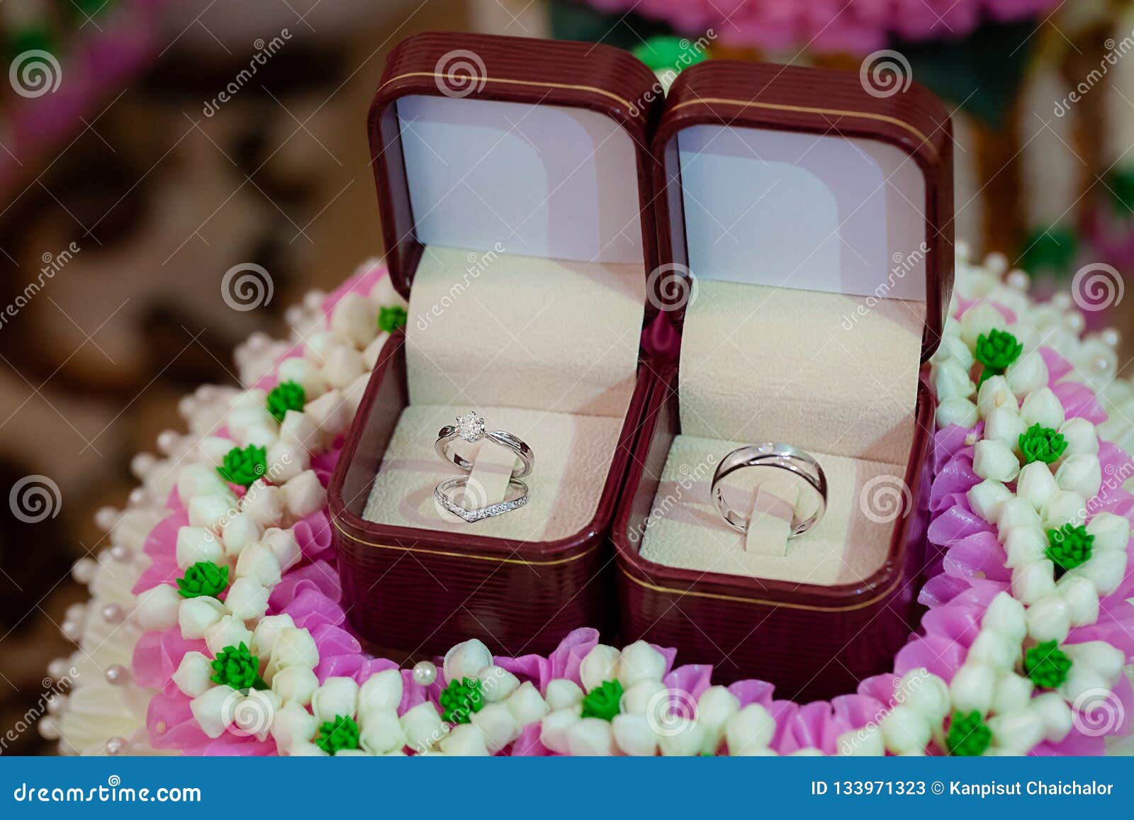 6 Prongs Couple Stable Ring Inlaid Shiny Zircon Elegant - Temu