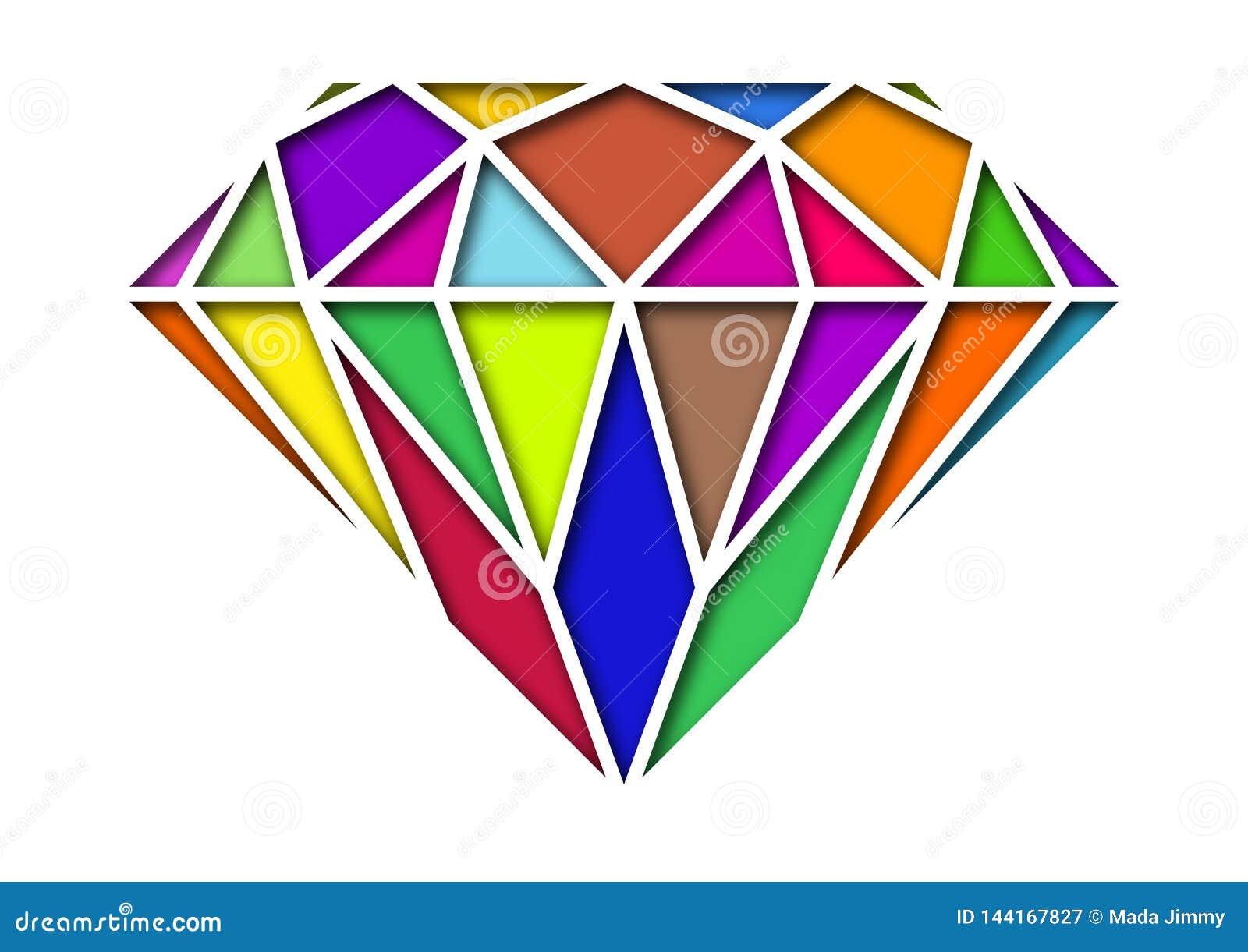 diamond  random color