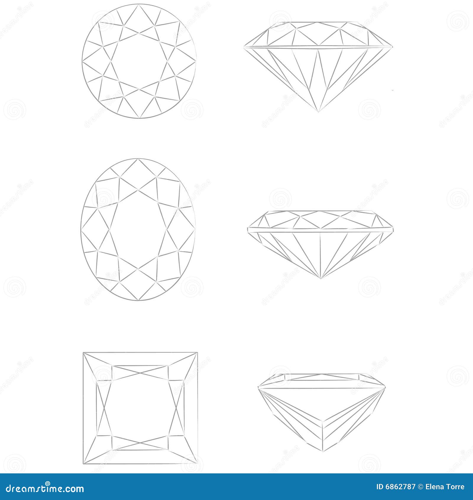 diamond s : round brilliant - oval - pr