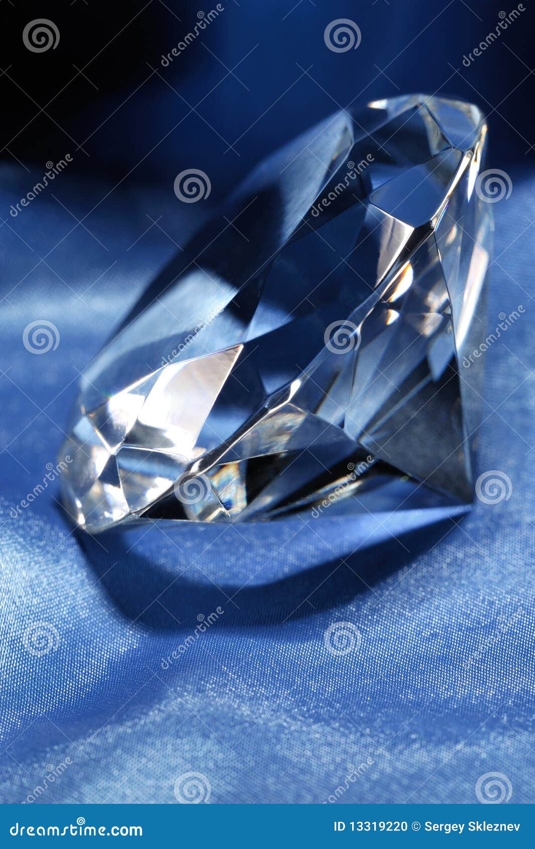 Diamond and silk stock photo. Image of background, jewel 13319220