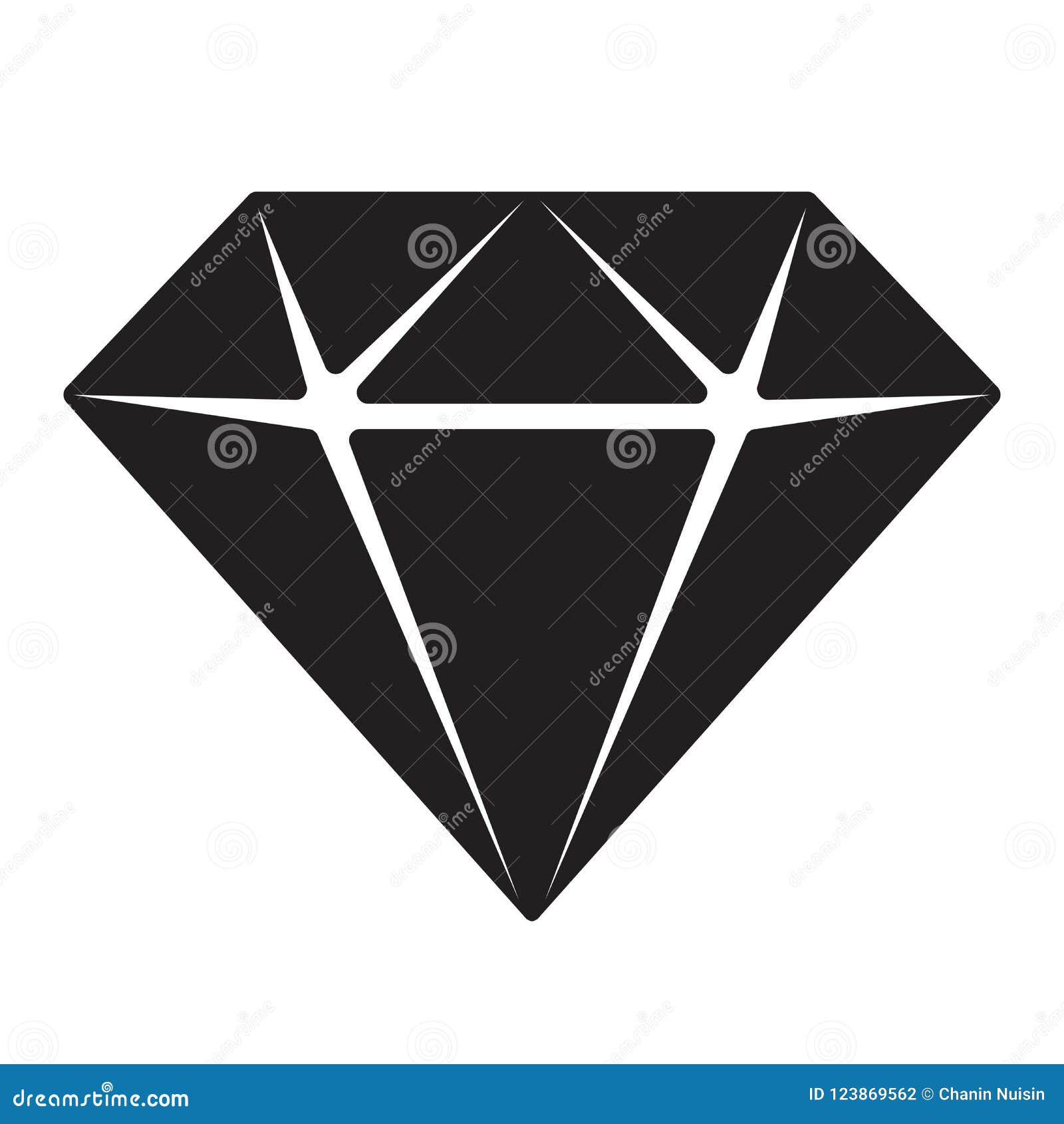 diamond  gem icon logo  jewelry