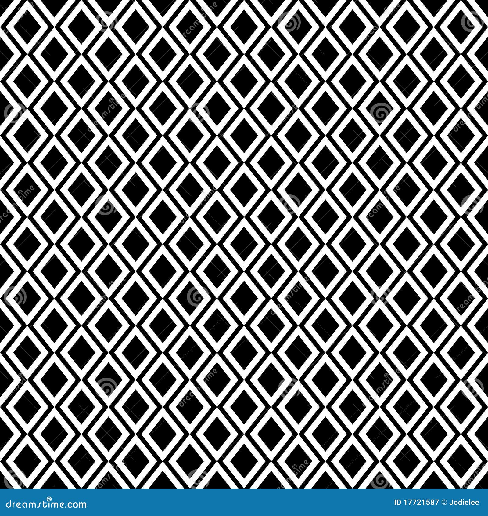 Diamond Vector Repeat Tiled Pattern Royalty Free Stock Photography 