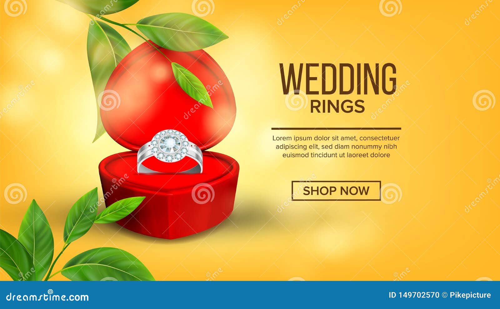 modern ring box