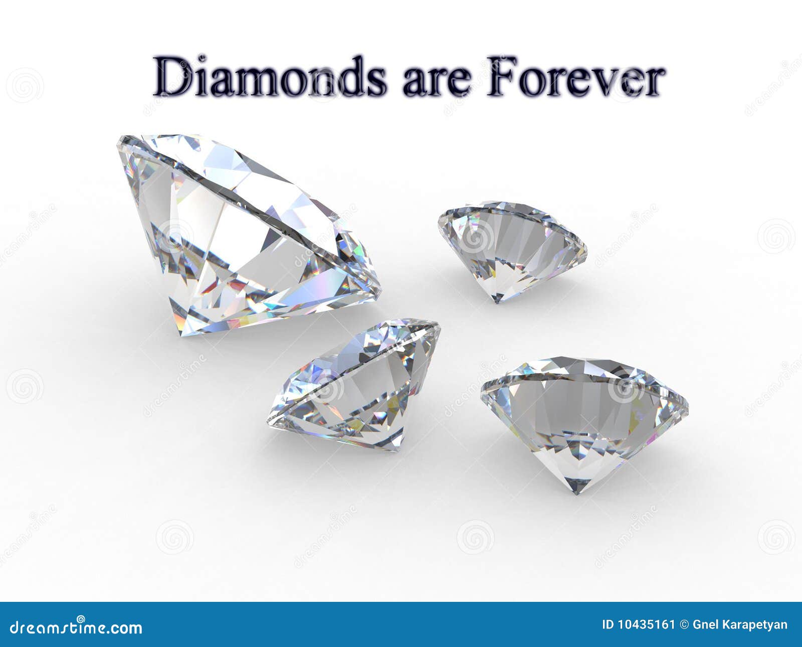 diamonds are forever - concept