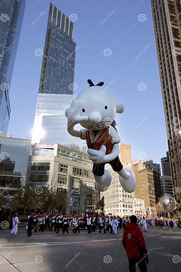 Diary of a Wimpy Kid Balloon in Macy S Parade Editorial Photo Image