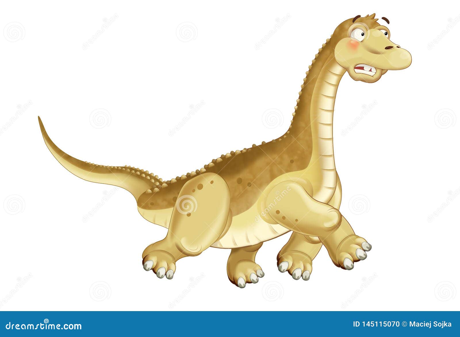 Dibujo Apatosauro De Los Diplodocumentos De Los Dinosaurios Para Niños  Stock de ilustración - Ilustración de monstruo, dinosaurio: 145115070