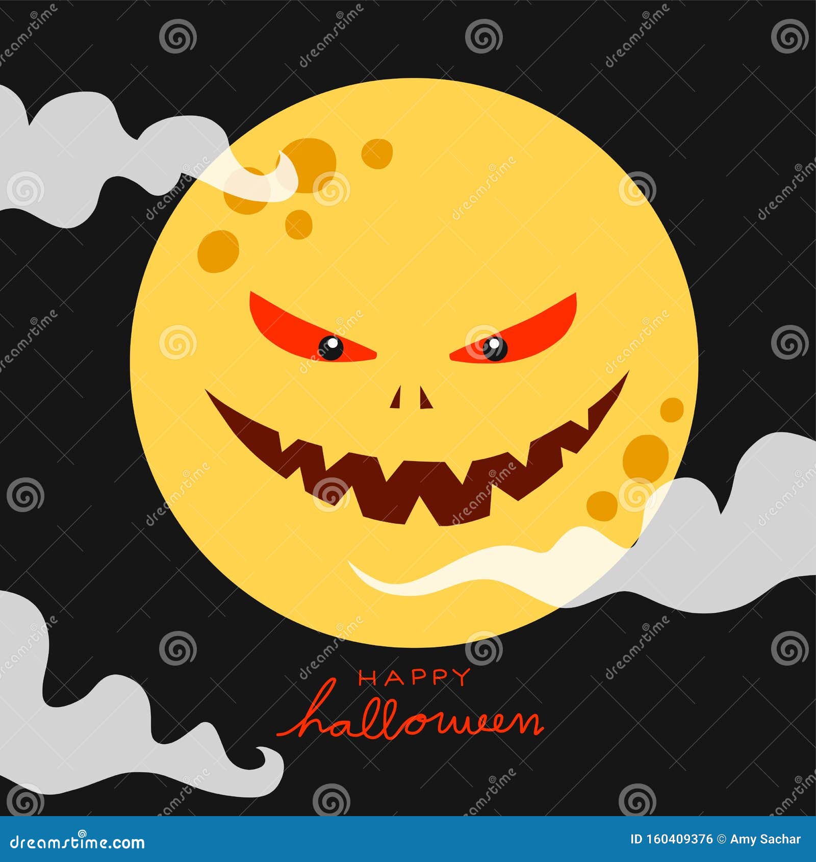 Dibujo De Dibujos Animados De La Noche De Halloween Con El Monstruo De La Luna Llena Feliz Ilustración del Vector - Ilustración de octubre, historieta: 160409376 Dibujo De Dibujos Animados De La Noche De Halloween Con El Monstruo De La Luna Llena Feliz Ilustración del Vector - Ilustración de octubre, historieta: 160409376