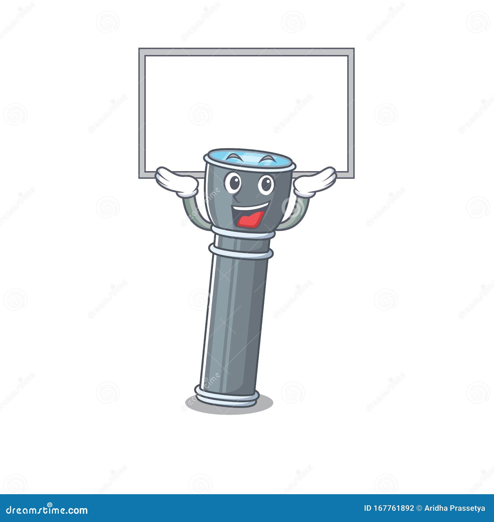 Dibujo De Personaje De Dibujos Animados Feliz Tablero De Desplazamiento  Elevado Ilustración del Vector - Ilustración de eléctrico, cristal:  167761892