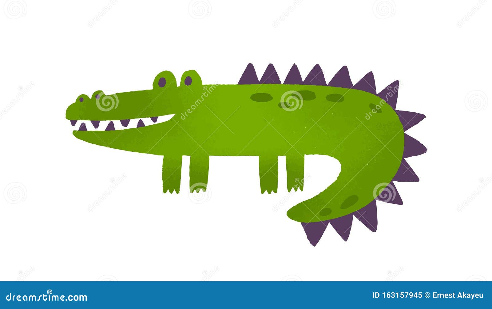 Dibujo Vectorial Plano De Cocodrilo De Juguete Blando Juegos Infantiles De  Peluche Cocodrilo Sonriente, Reptil Artificial Verde C Ilustración del  Vector - Ilustración de rapaz, cabrito: 163157945