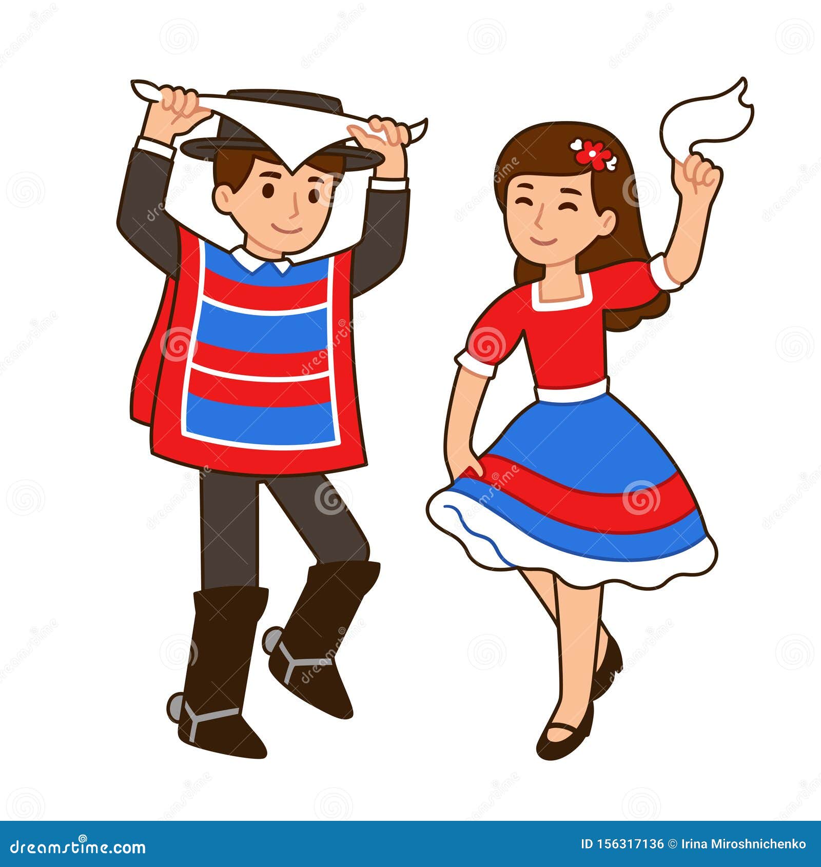 Dibujos Animados Bailando Cueca Ilustración del Vector - Ilustración de naturalizado, naturalice: 156317136 Dibujos Animados Bailando Cueca Ilustración del Vector - Ilustración de naturalizado, naturalice: 156317136