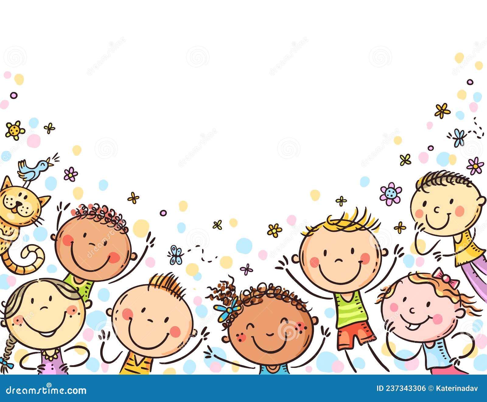 Dibujos Animados De Fondo Para Niños Con Un Espacio De Copia Ilustración del Vector - Ilustración de gato, historieta: 237343306 Dibujos Animados De Fondo Para Niños Con Un Espacio De Copia Ilustración del Vector - Ilustración de gato, historieta: 237343306