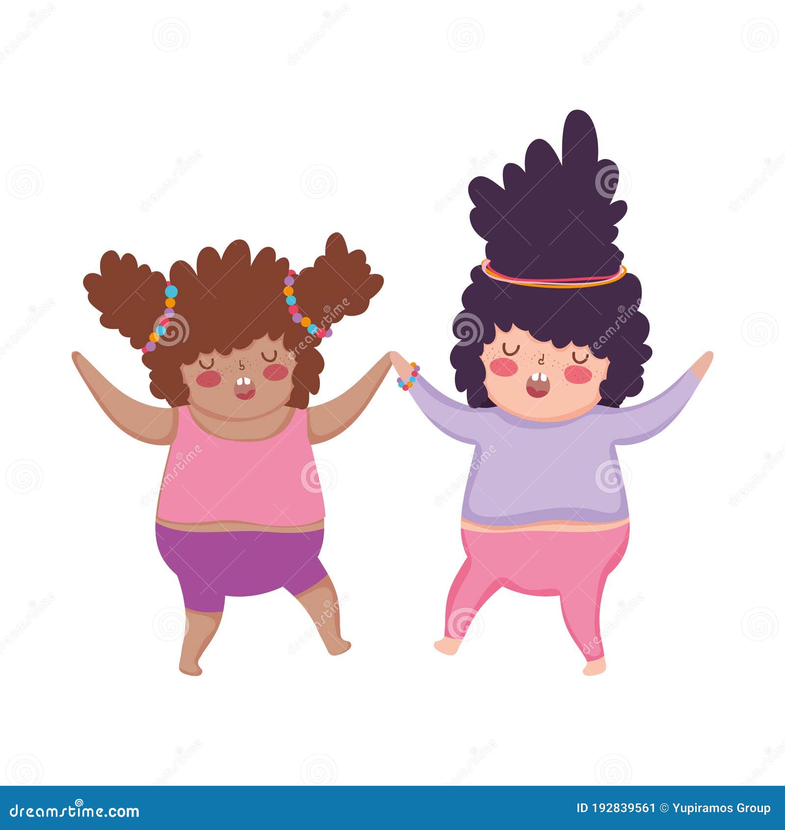 Dibujos Animados De Niños Niñas Niñas Felices Con El Pelo Rizado Ilustración del Vector - Ilustración de rizado, caracteres: 192839561 Dibujos Animados De Niños Niñas Niñas Felices Con El Pelo Rizado Ilustración del Vector - Ilustración de rizado, caracteres: 192839561